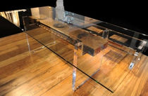 contemporary glass table KERTHY Id&eacute;el