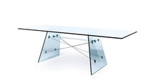 contemporary glass table ICS by  MARC SADLER SKITSCH