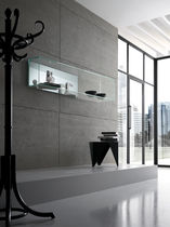 contemporary glass wall shelf  TONELLI Design