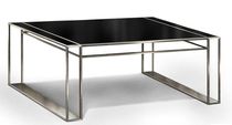 contemporary glass writing desk Noir GONZALO DE SALAS