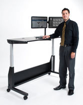 contemporary height adjustable office desk 72" Versa Products, Inc.