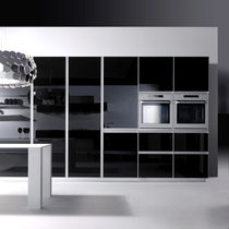 contemporary high gloss lacquered kitchen UNIKA by Giancarlo Vegni EFFETI INDUSTRIE