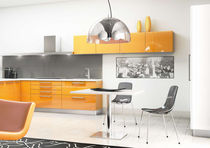 contemporary high gloss lacquered kitchen CRONOS Corazzin Group - Contract & hotel