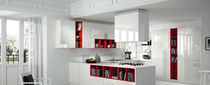 contemporary high gloss lacquered kitchen VITRA Alta