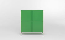 contemporary high sideboard MATRIX by Shigeru Uchida  pastoe