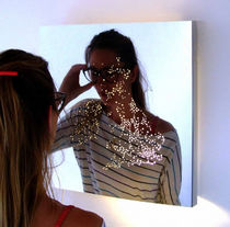 contemporary illuminated mirror SATELLIGHT Duffy London