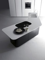contemporary kitchen island SINUOSA by Giancarlo Vegni EFFETI INDUSTRIE
