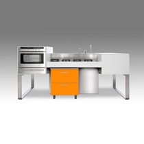 contemporary kitchen island CONCEPT COOK Hardy Inside