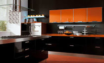 contemporary lacquer kitchen (with island) MARTINA  CUCINE LUBE