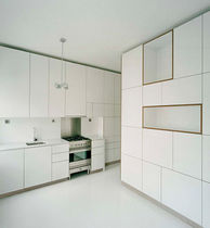 contemporary lacquer kitchen SOLARIS by Kirsi Gullichsen original habitek works