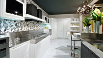 contemporary lacquer / stainless steel kitchen IBISCO LACCATA Arrex