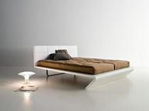 contemporary lacquered double bed BEND  MOVE