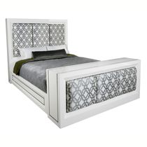 contemporary lacquered double bed SUTTON PHYLLIS MORRIS