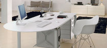 contemporary lacquered office desk WORKY ALBED