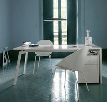 contemporary lacquered office desk WORK & LOOK by Pagnon & Pelha&icirc;tre  Ligne Roset France
