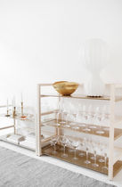 contemporary lacquered shelf TRE by Nina Jobs voice
