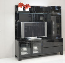 contemporary lacquered TV wall unit PRIMA  Isam