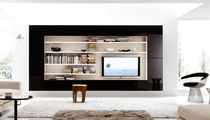 contemporary lacquered TV wall unit G021 NOVAMOBILI