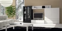 contemporary lacquered TV wall unit LC.13 COIM