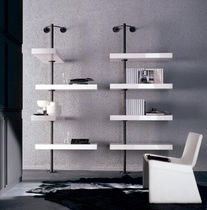 contemporary lacquered wall shelf DOMINO EXPO by T. Colzani Porada