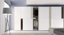 contemporary lacquered wardrobe with sliding doors  ANTAIX