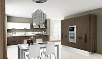 contemporary laminate kitchen (imitation wood) PARAGON GLAM: 06 Colombini