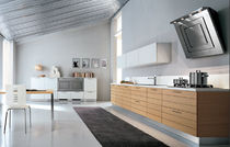 contemporary laminate kitchen (imitation wood) MIURA Corazzin Group - Contract & hotel