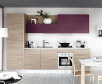 contemporary laminate kitchen (imitation wood) DM0141 pensarecasa.it
