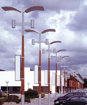 contemporary lamp post D&ocirc;me 6m AUBRILAM