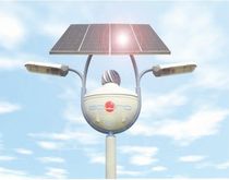 contemporary lamp post (solar) ALBATROS Sowind