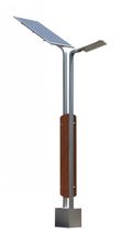 contemporary lamp post (solar) SOLAR LAYNA Simon Lighting