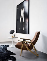 contemporary leather armchair GILDA  Zanotta
