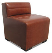 contemporary leather armchair SANTOS Costantini Design