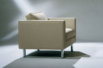 contemporary leather armchair CLASSIC by Barry Davison DAVISON HIGHLEY
