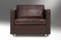 contemporary leather armchair EXPO REPRISE by Barry Davison DAVISON HIGHLEY