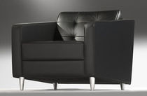 contemporary leather armchair FIFTH AVENUE by Barry Davison DAVISON HIGHLEY