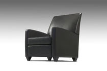 contemporary leather armchair UPTOWN by Barry Davison & Joanne Day DAVISON HIGHLEY