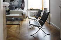 contemporary leather armchair FK 82 X by P.Fabricius & J.Kast Lange Production