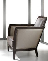 contemporary leather armchair FLY PLATINO : F86 ARTE BROTTO