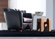 contemporary leather armchair BUBBLE ELITE