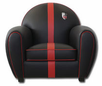 contemporary leather armchair STADE TOULOUSAIN Sopyram