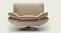 contemporary leather armchair ZEN QUARRATA QUALITA