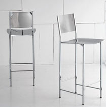 contemporary leather bar chair ALESSIO by C&agrave; Nova Design cattelan italia