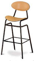 contemporary leather bar chair REGINA Arrben di Benvenuto Ottorino