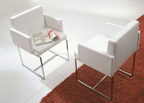 contemporary leather bridge armchair CLAIRE Ciacci Kreaty