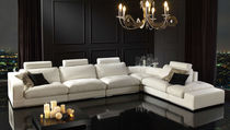 contemporary leather corner sofa LIVING GRUPO PIEL CONFORT / SIEXTTA