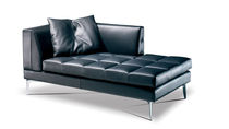 contemporary leather daybed PRESTIGE DESIGN: Tiziano Formenti Formenti