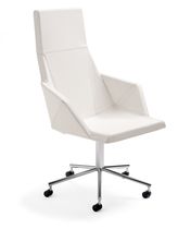 contemporary leather office armchair MAYFLOWER KINNARPS