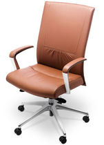contemporary leather office armchair INSIGHT DECORA by Stylex Stylex