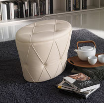 contemporary leather pouf PINKO by Paolo Cattelan cattelan italia